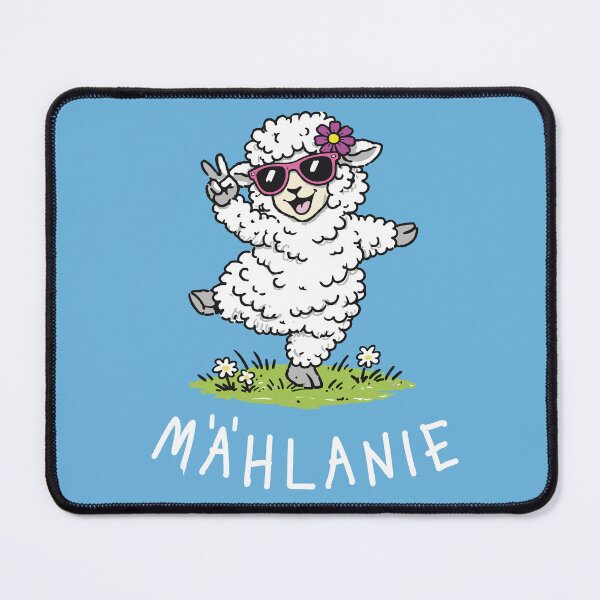 Item preview, Mählenie Comic Style Funny Sheep Wordplay designed and sold by CreareAT.