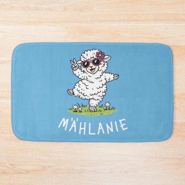 Item preview, Mählenie Comic Style Funny Sheep Wordplay designed and sold by CreareAT.