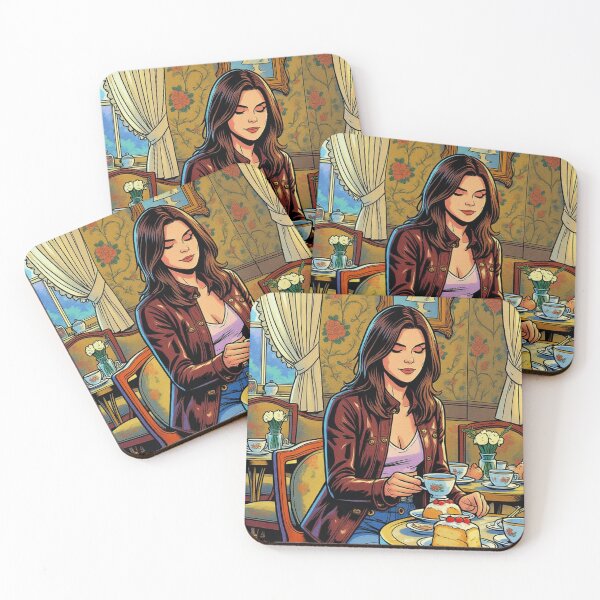 Item preview, Lederbraun Tee und Kuchen designed and sold by pjd94.