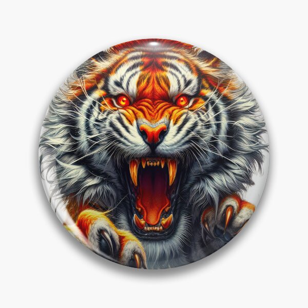 Item preview, Tiger, tiger raw power designed and sold by LoneAngel.