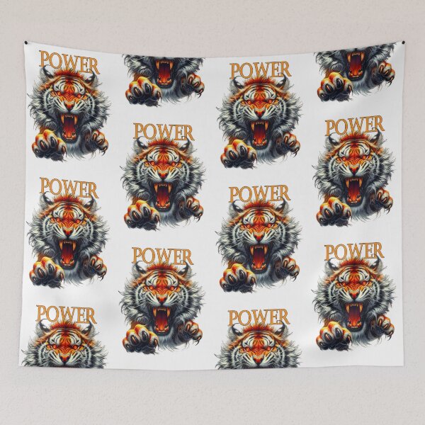 Item preview, Tiger, tiger raw power designed and sold by LoneAngel.