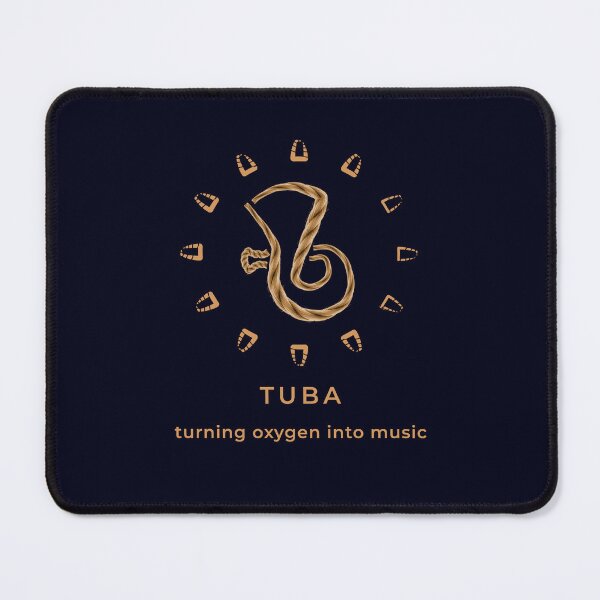 Item preview, Turning Oxygen Into Music Since Forever – Funny Tuba Design designed and sold by unique art and design.