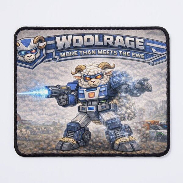 Item preview, MechaSheep: WoolRage (More Than Meets the Ewe) designed and sold by Thpoar.