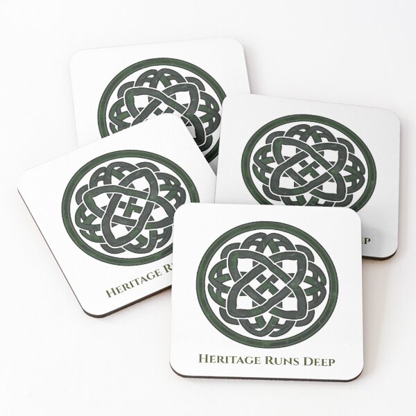 Item preview, Heritage Runs Deep – Celtic Knot Circle Design designed and sold by AnburDesigns.