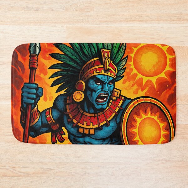 Item preview, Huitzilopochtli, Aztec god of the sun and war | Comics stylCartoone -  designed and sold by ComicsFactory.