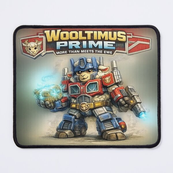 Item preview, MechaSheep: Wooltimus Prime (More Than Meets the Ewe) designed and sold by Thpoar.