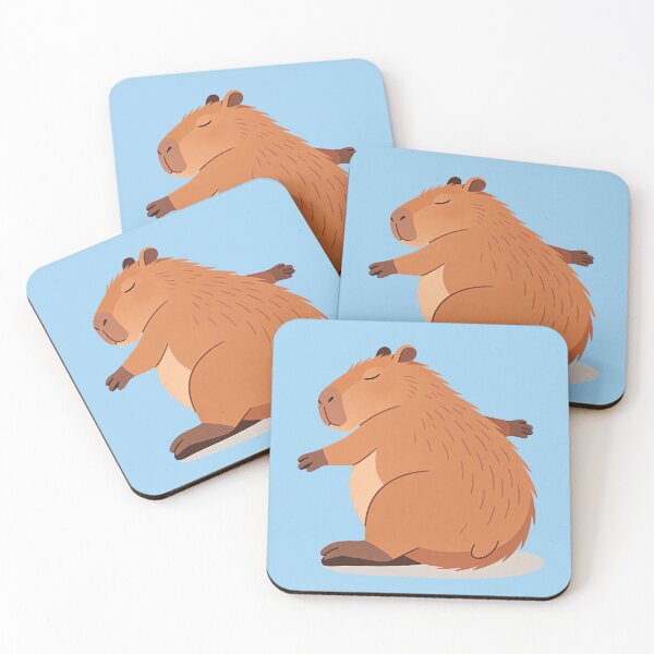 Item preview, Cute Capybara Hug – Capy Love, Self Love & Cozy Snuggles designed and sold by Sir Capy B.