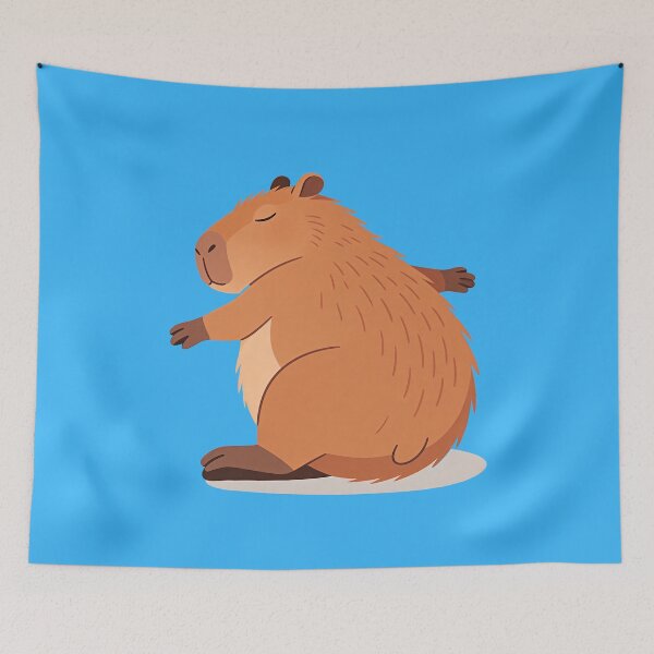 Item preview, Cute Capybara Hug – Capy Love, Self Love & Cozy Snuggles designed and sold by Sir Capy B.