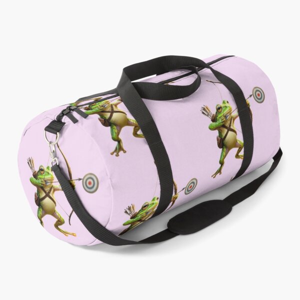 Item preview, Frog Archer – Whimsical Fantasy Archery Art designed and sold by zohocreations.