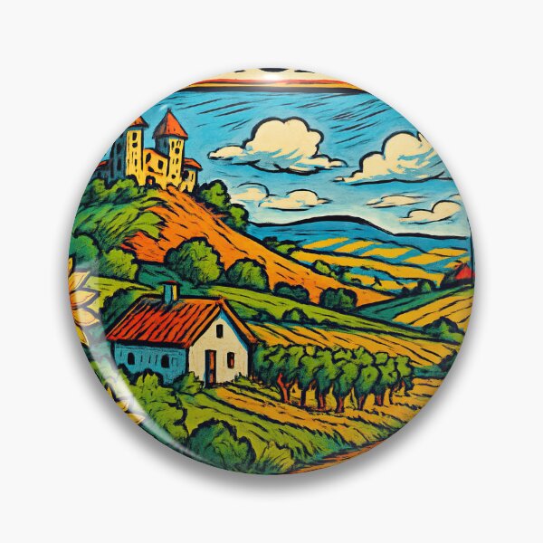 Item preview, Hungary landscape | Comics stylCartoone -  designed and sold by ComicsFactory.
