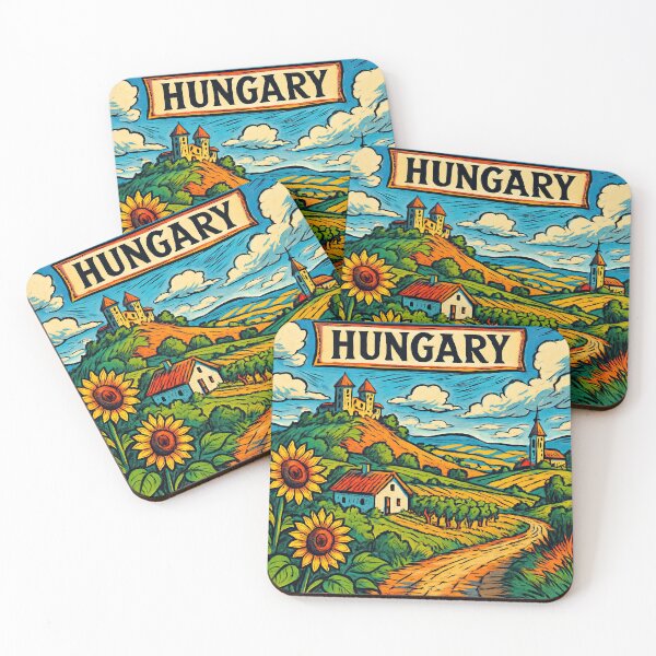 Item preview, Hungary landscape | Comics stylCartoone -  designed and sold by ComicsFactory.