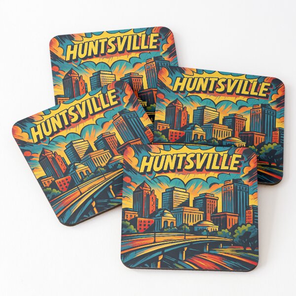 Item preview, Huntsville, city | Comics stylCartoone -  designed and sold by ComicsFactory.