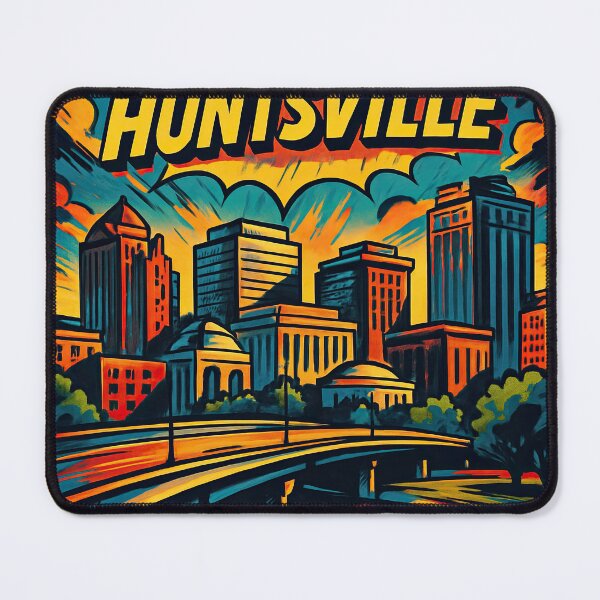Item preview, Huntsville, city | Comics stylCartoone - designed and sold by ComicsFactory.