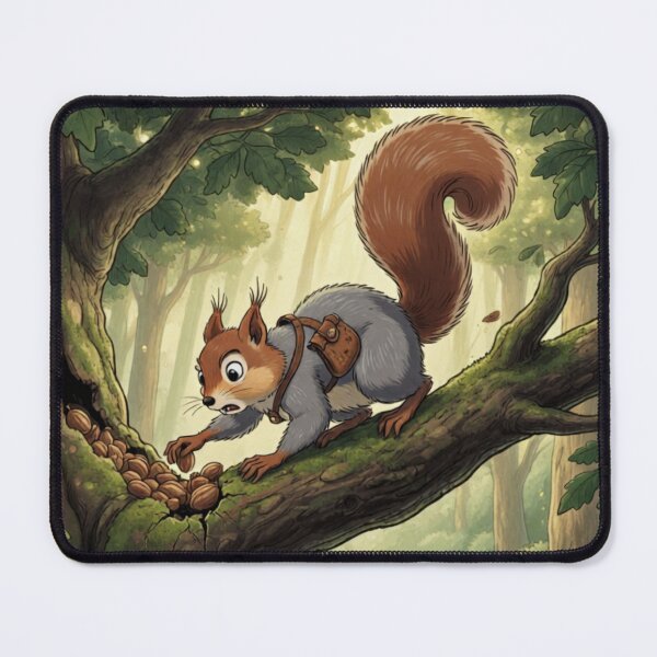 Item preview, Pip the Squirrel in the Canopy designed and sold by WForge - Where thread meets precision.