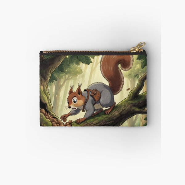 Item preview, Pip the Squirrel in the Canopy designed and sold by WForge - Where thread meets precision.