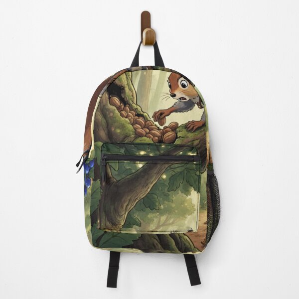 Item preview, Pip the Squirrel in the Canopy designed and sold by WForge - Where thread meets precision.