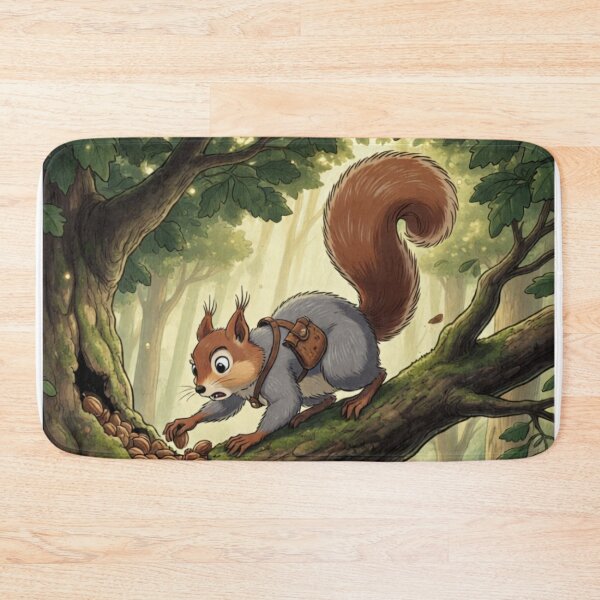 Item preview, Pip the Squirrel in the Canopy designed and sold by WForge - Where thread meets precision.