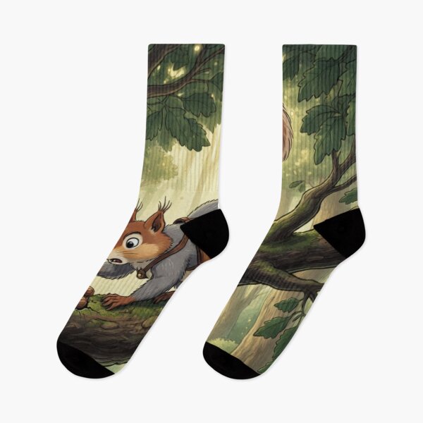Item preview, Pip the Squirrel in the Canopy designed and sold by WForge - Where thread meets precision.