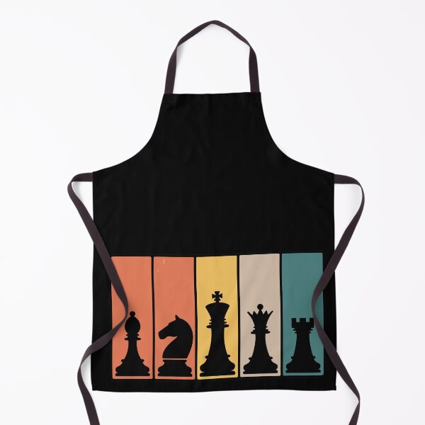 Item preview, Chess Piece Silhouettes on Color Blocks designed and sold by jkrphoto.