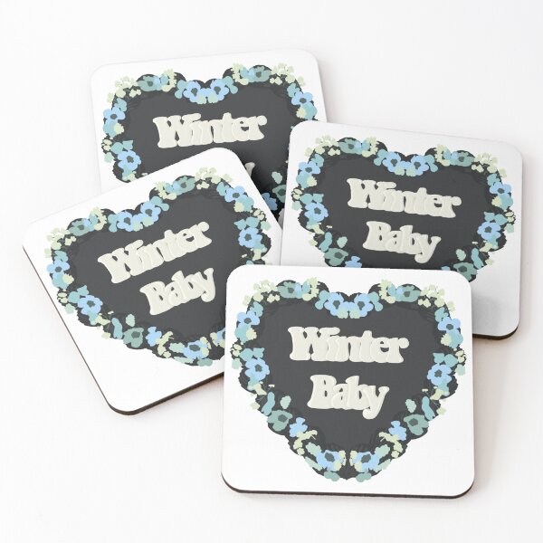 Item preview, Winter Baby Season Love Heart Birthday Cake designed and sold by FreeOrca.