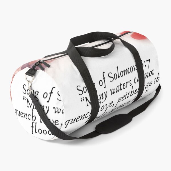 Item preview, Many waters can quench Love Bible verse design designed and sold by TheProverbsMom.