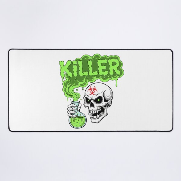 Item preview, Maniac Skull with Toxic Potion – Killer Neon Sticker designed and sold by YounexxART.