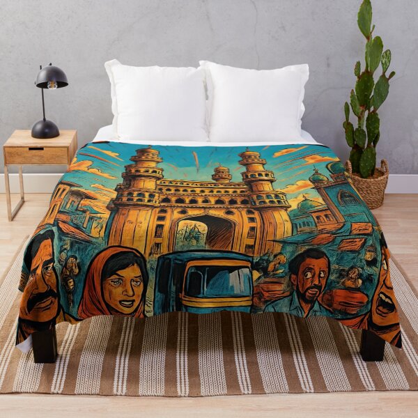 Item preview, Hyderabad, city | Comics stylCartoone - designed and sold by ComicsFactory.