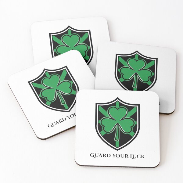 Item preview, Shamrock Squad – Bold Irish Shield Emblem Design designed and sold by AnburDesigns.