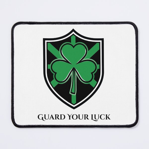 Item preview, Shamrock Squad – Bold Irish Shield Emblem Design designed and sold by AnburDesigns.