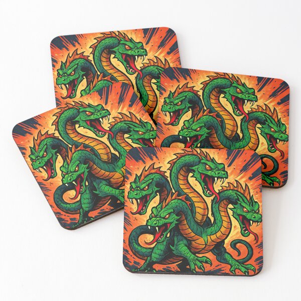 Item preview, Hydra, fantastic creature | Comics stylCartoone -  designed and sold by ComicsFactory.