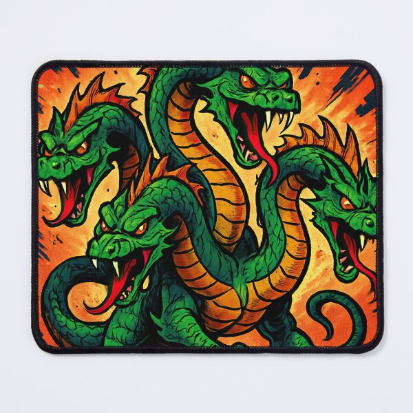 Item preview, Hydra, fantastic creature | Comics stylCartoone - designed and sold by ComicsFactory.