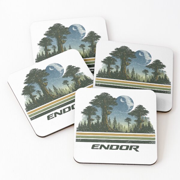 Item preview, Endor Forest Moon Sanctuary Vintage art designed and sold by DariuszWilkosz.