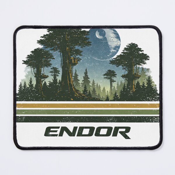 Item preview, Endor Forest Moon Sanctuary Vintage art designed and sold by DariuszWilkosz.