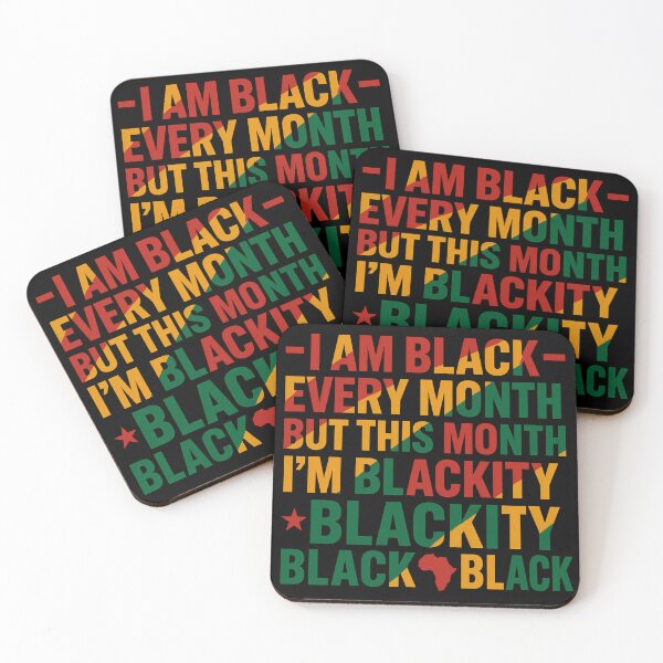 Item preview, I Am Black Every Month But This Month I'm Blackity - African American Culture designed and sold by ZBIFBOUETLA.