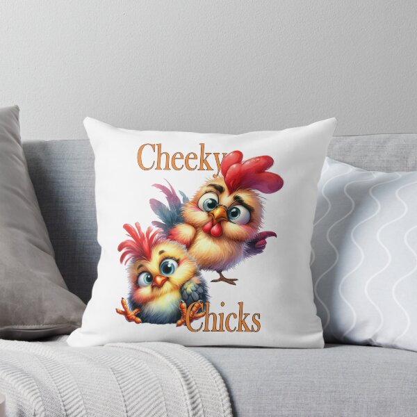 Item preview, Cheeky chicks, tale of two chickens designed and sold by LoneAngel.