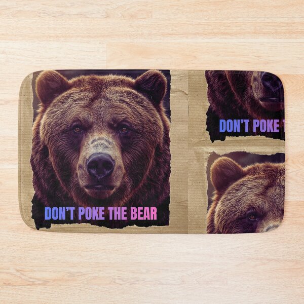 Item preview, Don't Poke The Bear - Vintage Cardboard Edition - Grizzly King  designed and sold by NaturalBeautySebastian .