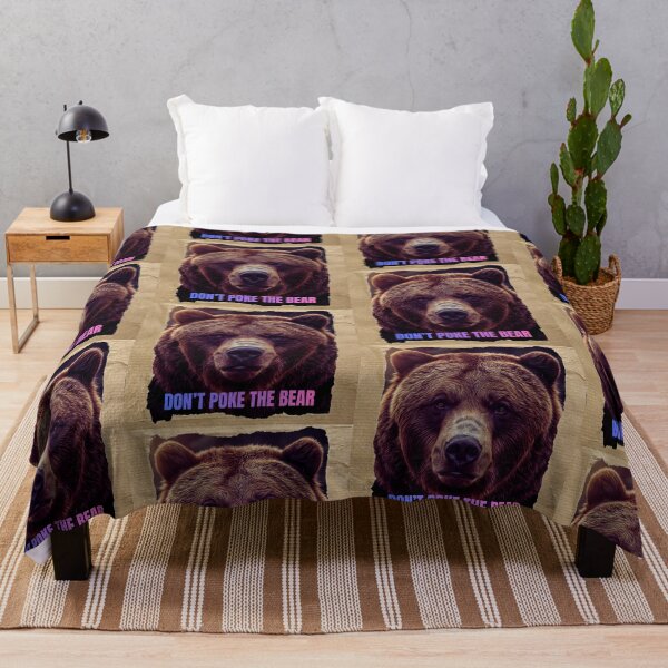 Item preview, Don't Poke The Bear - Vintage Cardboard Edition - Grizzly King  designed and sold by NaturalBeautySebastian .