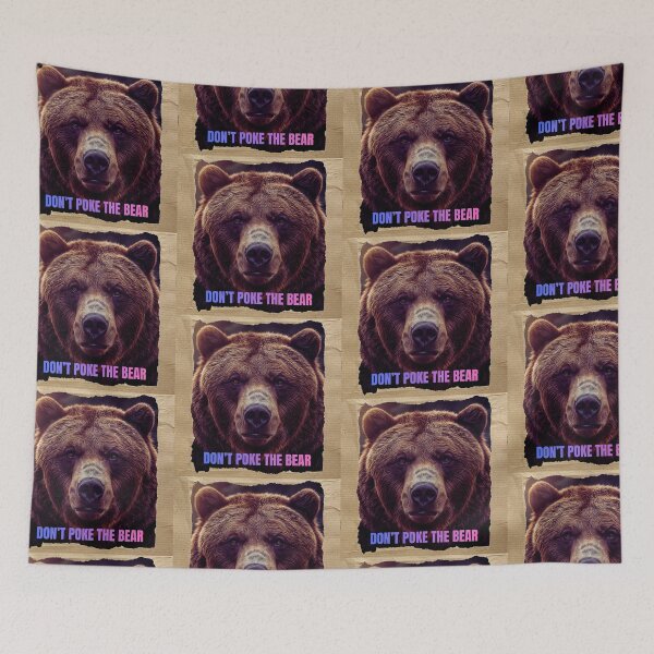 Item preview, Don't Poke The Bear - Vintage Cardboard Edition - Grizzly King  designed and sold by NaturalBeautySebastian .