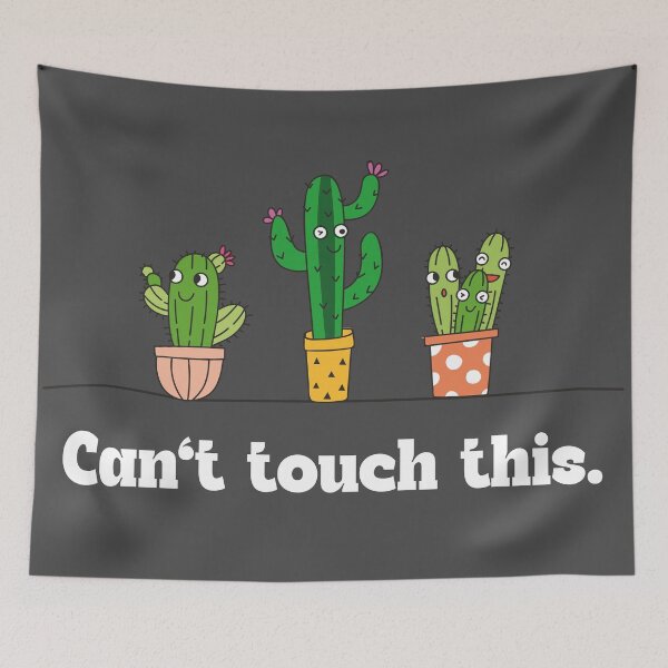 Item preview, Can't Touch This Kawaii Dancing Cacti designed and sold by CreareAT.