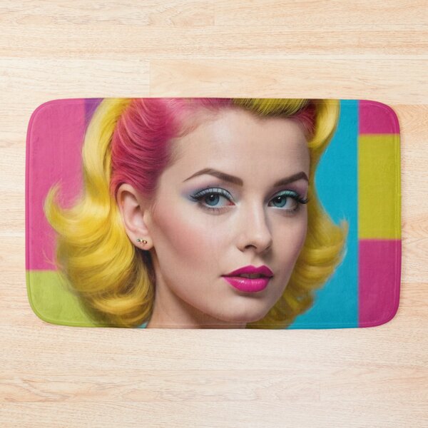 Item preview, Pop Art Pin Up Girl Portrait | 1940s Pinup Art designed and sold by MissSaylor.