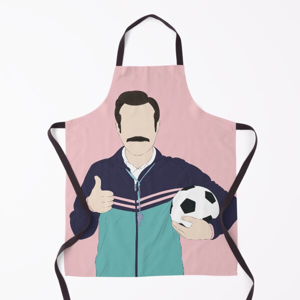 Artikelvorschau, Porträtillustration von Trainer Ted Lasso entworfen und verkauft von Still Silhouette.