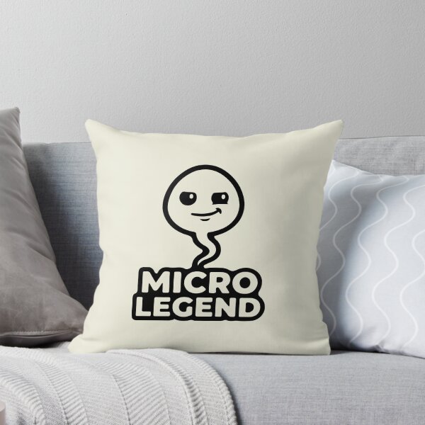 Item preview, Micro Legend Sperm Mascot (Funny Science) designed and sold by uniondry.
