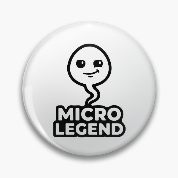 Item preview, Micro Legend Sperm Mascot (Funny Science) designed and sold by uniondry.