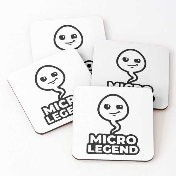 Item preview, Micro Legend Sperm Mascot (Funny Science) designed and sold by uniondry.