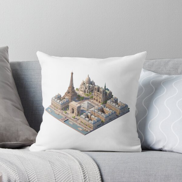 Item preview, Miniature Paris Eiffel Tower 3D Isometric Art designed and sold by sylvesteraswin.