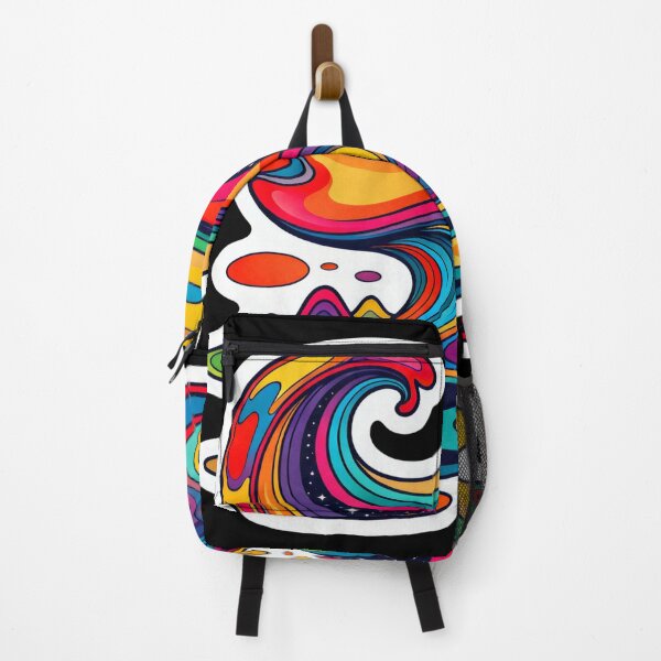 Item preview, Abstract Pop Flow – Colorful Street Art Urban Illustration designed and sold by PLUSHIWORLDtm.