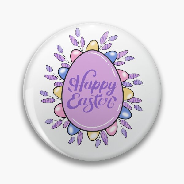 Item preview, Happy Easter Colorful Egg Spring Illustration designed and sold by SimoesArtistry.