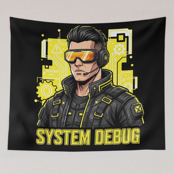 Item preview, System Debug - Cyber Engineer - Tech Support Specialist designed and sold by BounoWorld.