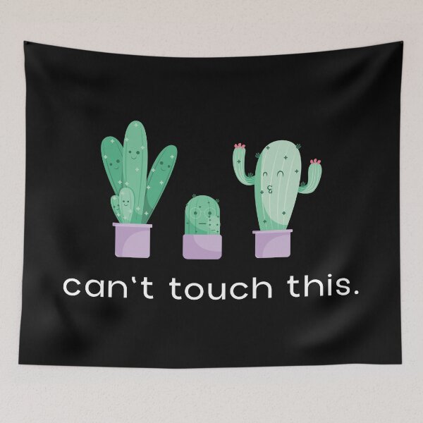 Item preview, Can't Touch This Minimalist Cactus Flat Design designed and sold by CreareAT.