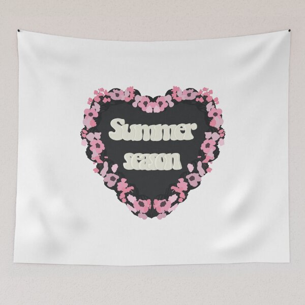 Item preview, Summer Season Love Heart Birthday Cake designed and sold by FreeOrca.